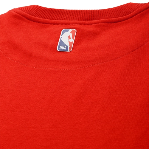 NBA CHICAGO BULLS PRINTED RAGLAN T-SHIRT 'RED'