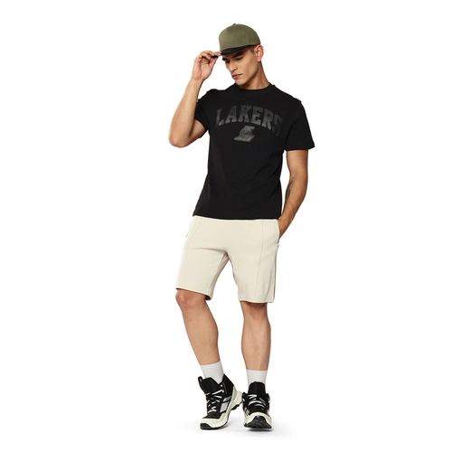 NBA LOS ANGELES LAKERS MONOCHROME BLACK T-SHIRT 'BLACK'
