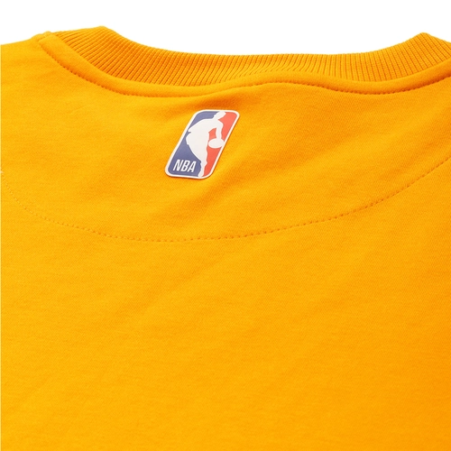 NBA LOS ANGELES LAKERS PRINTED RAGLAN T-SHIRT 'YELLOW'