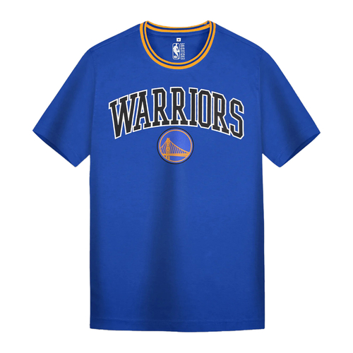 GOLDEN STATE WARRIORS CORE TYPOGRAPHY T SHIRT 'BLUE'