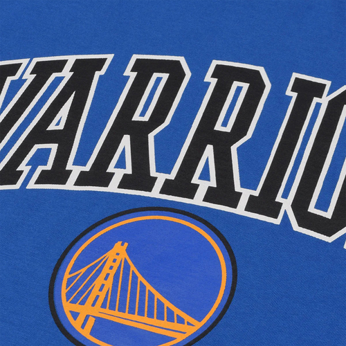 GOLDEN STATE WARRIORS CORE TYPOGRAPHY T SHIRT 'BLUE'