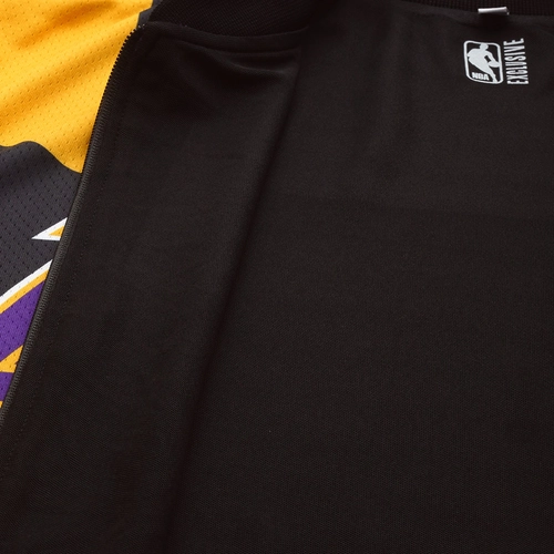 NBA LOS ANGELES LAKERS LIGHTWEIGHT JACKET 'BLACK/PURPLE'