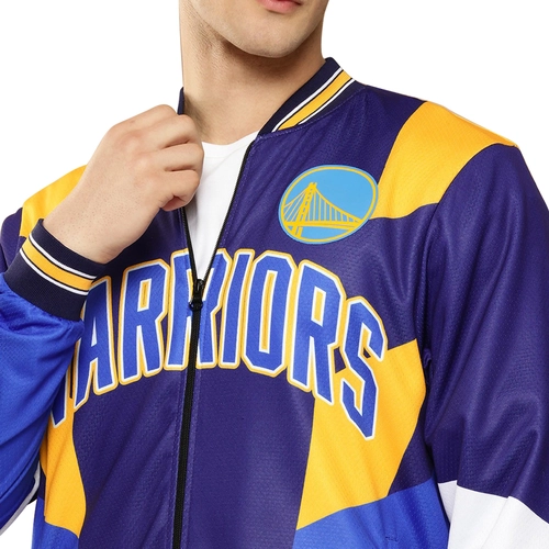 NBA GOLDEN STATE WARRIORS LIGHTWEIGHT JACKET 'MULTI-COLOR'