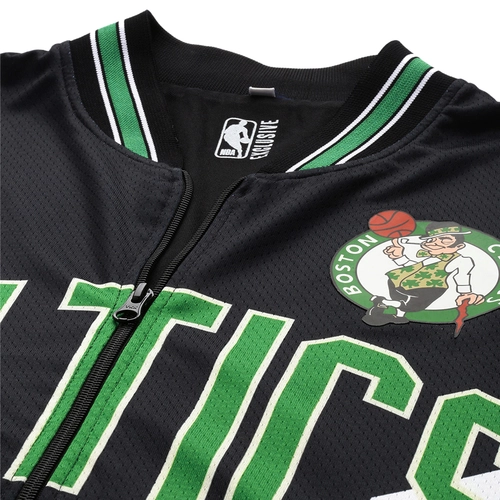 NBA BOSTON CELTICS LIGHTWEIGHT JACKET 'BLACK/GREEN'