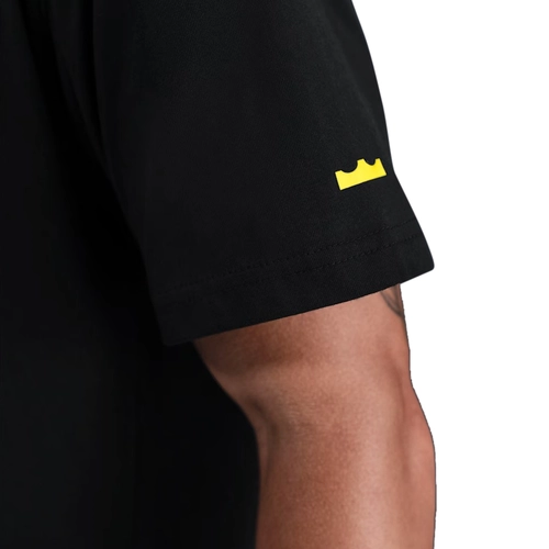 NIKE MEN'S MAX90 LEBRON UNCHARTED BASKETBALL T-SHIRT 'BLACK'