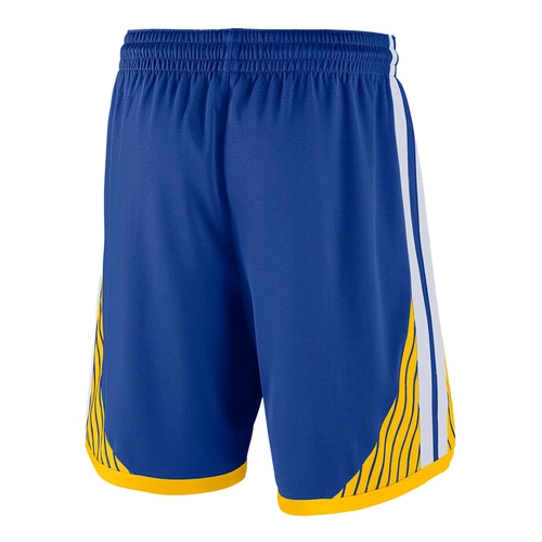 NIKE MEN'S DRI-FIT NBA GOLDEN STATE WARRIORS SWINGMAN ICON EDITION REPLICA SHORTS 'RUSH BLUE'