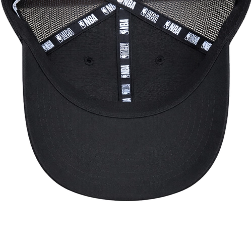 NBA LOS ANGELES LAKERS MONOCHROME BLACK TRUCKER CAP 'BLACK'