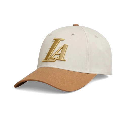 NBA LOS ANGELES LAKERS TWO TONE NATURAL CAP 'BEIGE/BROWN'