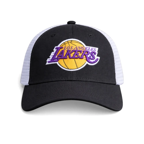 NBA LOS ANGELES LAKERS CLASSIC TRUCKER CAP 'BLACK'