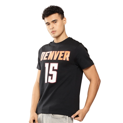 NBA NIKOLA JOKIC DENVER NUGGETS CLASSIC PRINTED T-SHIRT 'BLACK'