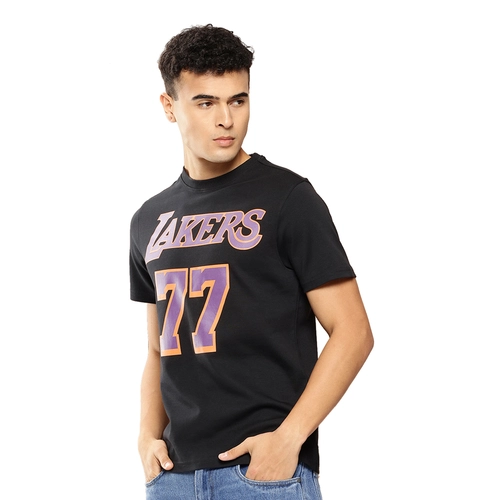 NBA LUKA DONCIC LOS ANGELES LAKERS CLASSIC PLAYER NAME T-SHIRT 'BLACK'