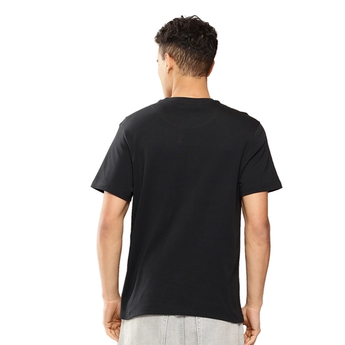 NBA LOS ANGELES LAKERS GOLD FOIL T-SHIRT 'BLACK'