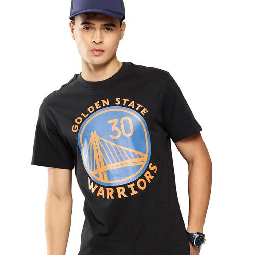 NBA STEPHEN CURRY GOLDEN STATE WARRIRORS CLASSIC PRINTED T-SHIRT 'BLACK'