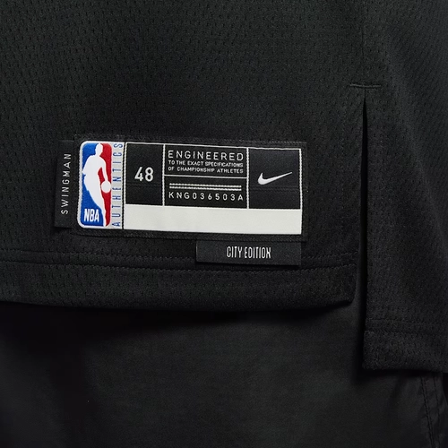 NIKE MEN'S LUKA DONCIC LOS ANGELES LAKERS DRI-FIT NBA CITY EDITION SWINGMAN JERSEY 'BLACK'