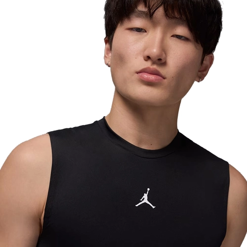 JORDAN MEN'S DRI-FIT SLEEVELESS BASE LAYER SPORT TANK 'BLACK'