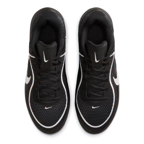 NIKE MEN'S PRECISION 8 LOW BASKETBALL SHOES - 'BLACK'