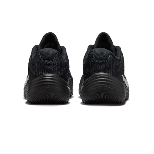 NIKE MEN'S PRECISION 8 LOW BASKETBALL SHOES - 'BLACK'