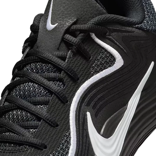 NIKE MEN'S PRECISION 8 LOW BASKETBALL SHOES - 'BLACK'
