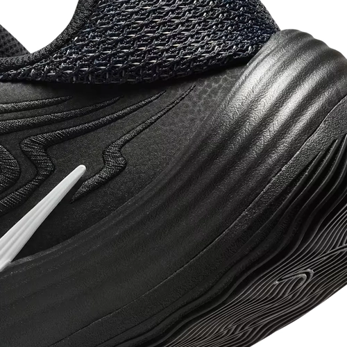 NIKE MEN'S PRECISION 8 LOW BASKETBALL SHOES - 'BLACK'