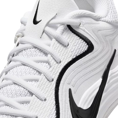 NIKE MEN'S PRECISION 8 LOW BASKETBALL SHOES 'WHITE'