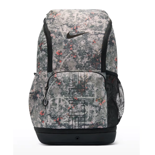 NIKE VARSITY ELITE PRINTED  BACKPACK (32L) 'CREAM/BLACK/GREY'