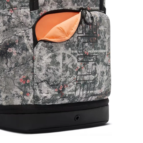 NIKE VARSITY ELITE PRINTED  BACKPACK (32L) 'CREAM/BLACK/GREY'