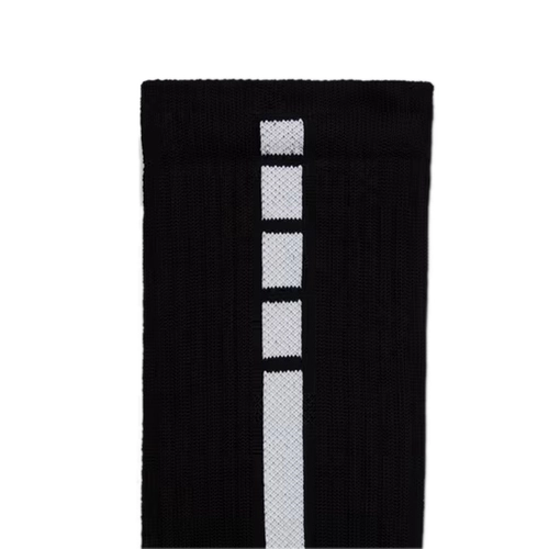 NIKE ELITE 2.0 CUSHIONED CREW SOCKS (1 PAIR) 'BLACK/WHITE'