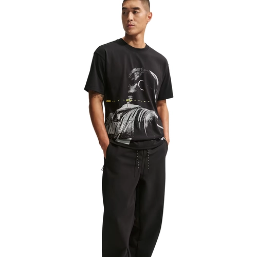 NIKE MEN'S DRI-FIT KOBE BASKETBALL SHORT SLEEVE T-SHIRT BLACK