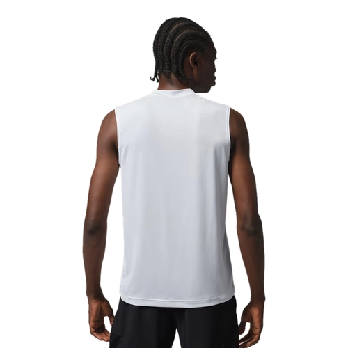 NIKE MEN'S DRI-FIT JORDAN SPORT ESSENTIALS SLEEVELESS TOP WHITE