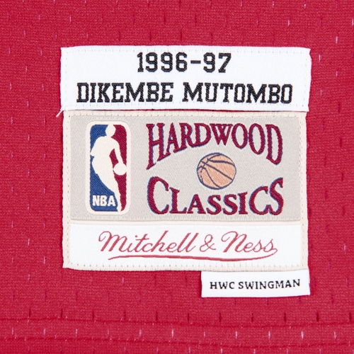 SWINGMAN JERSEY ATLANTA HAWKS 1996-97 DIKEMBE MUTOMBO 'RED'