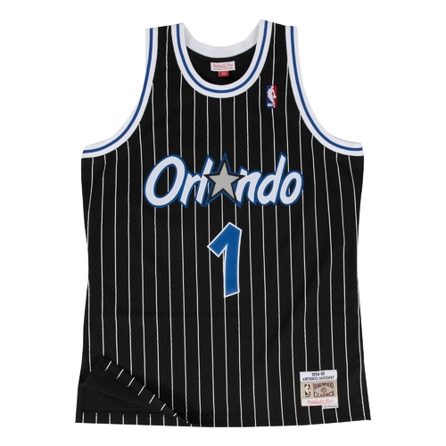 Mitchell Ness SWINGMAN JERSEY ORLANDO MAGIC ALTERNATE 1994 95 ANFERNEE HARDAWAY BLACK NBA