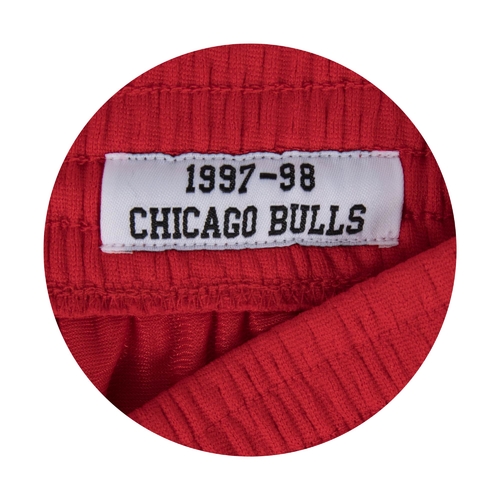 SWINGMAN SHORTS CHICAGO BULLS ROAD 1997-98 'RED'