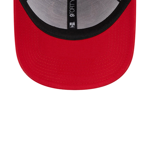 NEW ERA CHICAGO BULLS REPREVE OUTLINE 9FORTY ADJUSTABLE CAP 'RED'