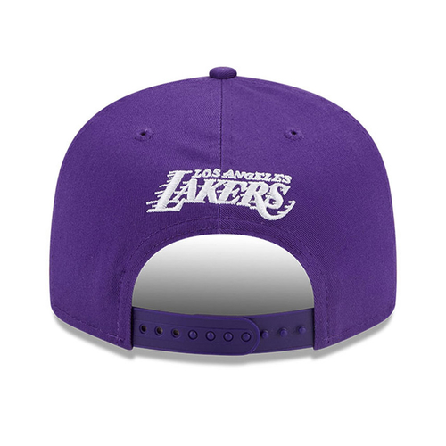 NEW ERA LOS ANGELES LAKERS NBA PATCH 9FIFTY SNAPBACK CAP 'PURPLE/GOLD'