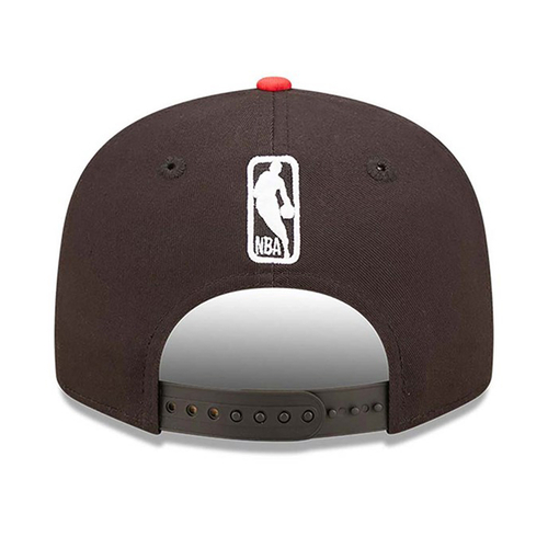 CHICAGO BULLS NBA TEAM PATCH 9FIFTY SNAPBACK CAP 'BLACK'