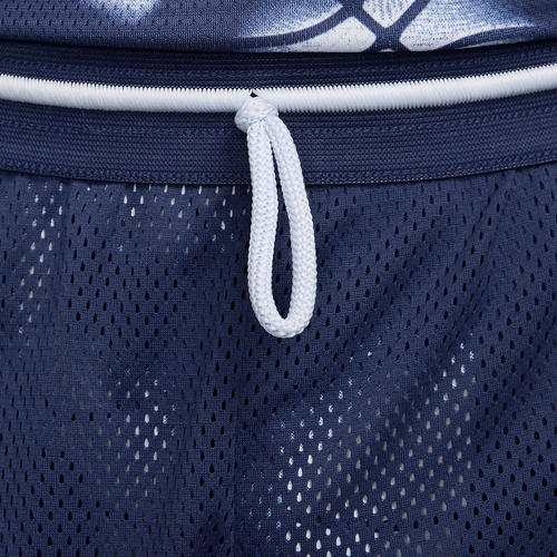 NIKE JA MORANT DRI-FIT 2-IN-1 4" BASKETBALL SHORTS 'NAVY BLUE'