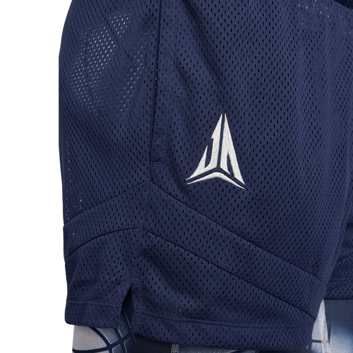 NIKE JA MORANT DRI-FIT 2-IN-1 4" BASKETBALL SHORTS 'NAVY BLUE'