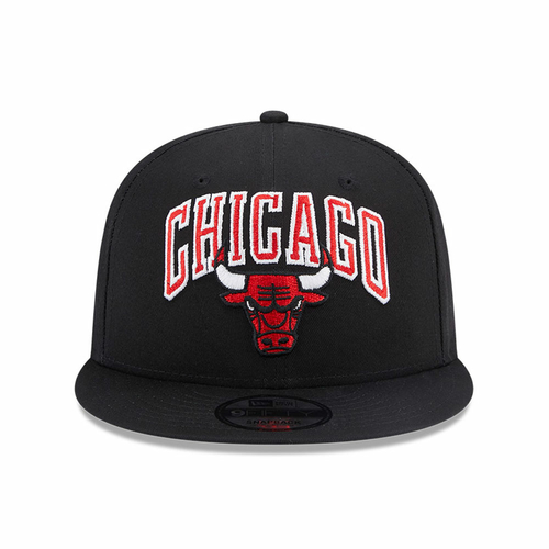 NEW ERA CHICAGO BULLS NBA PATCH 9FIFTY SNAPBACK CAP 'BLACK'