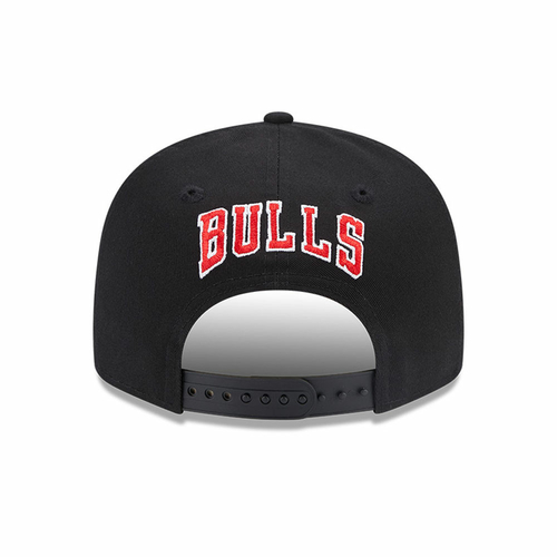 NEW ERA CHICAGO BULLS NBA PATCH 9FIFTY SNAPBACK CAP 'BLACK'