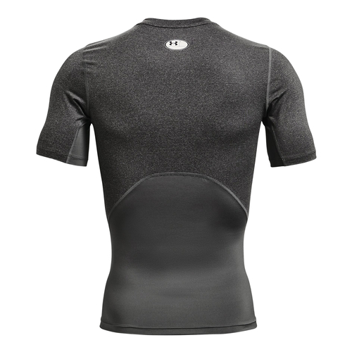 UA HEATGEAR ARMOUR SHORT SLEEVE T-SHIRT 'GREY'