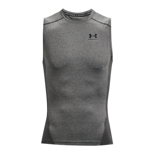 UA HEATGEAR ARMOUR COMPRESSION SLEEVELESS 'GREY'