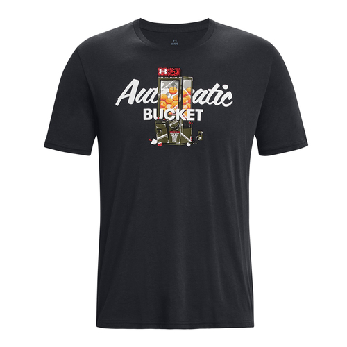 UA BASKETBALL CLAW MACHINE SHORT SLEEVE T-SHIRT 'BLACK'