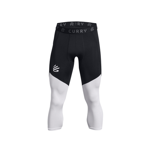 UA CURRY BRAND 3/4 LEGGINGS 'BLACK'