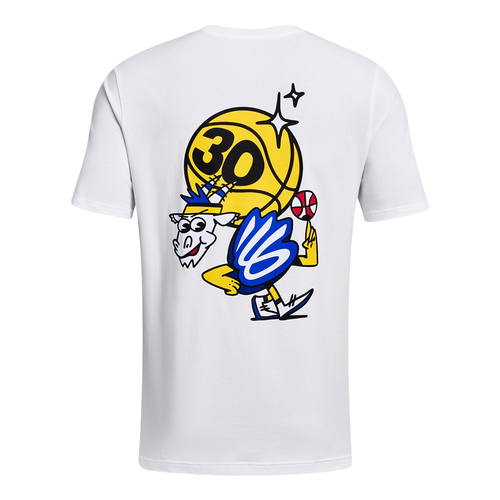 UA CURRY DUB GOAT SHORT SLEEVE T-SHIRT 'WHITE'