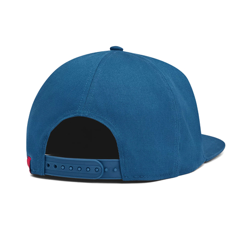 UA CURRY FLAT BRIM SNAPBACK CAP 'BLUE'