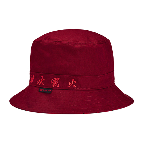 UA CURRY X BRUCE LEE BUCKET HAT 'RED'
