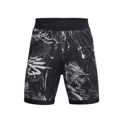 UA STEPH CURRY X BRUCE LEE FUTURE DRAGON MESH SHORTS 'BLACK'