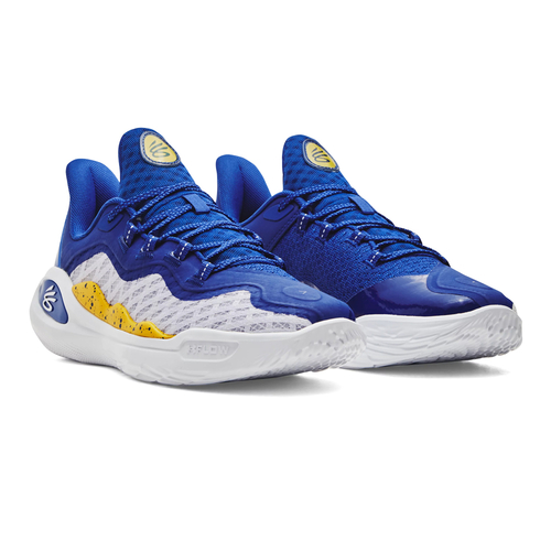 UA CURRY 11 DUB NATION BASKETBALL SHOES 'WHITE'