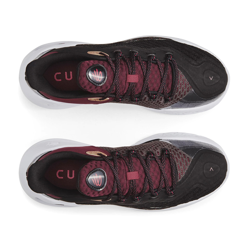 UA CURRY 11 DOMAINE BASKETBALL SHOES 'BLACK'