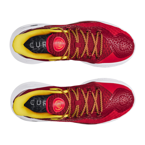 UA CURRY 11 BRUCE LEE FIRE BASKETBALL SHOES 'RED'